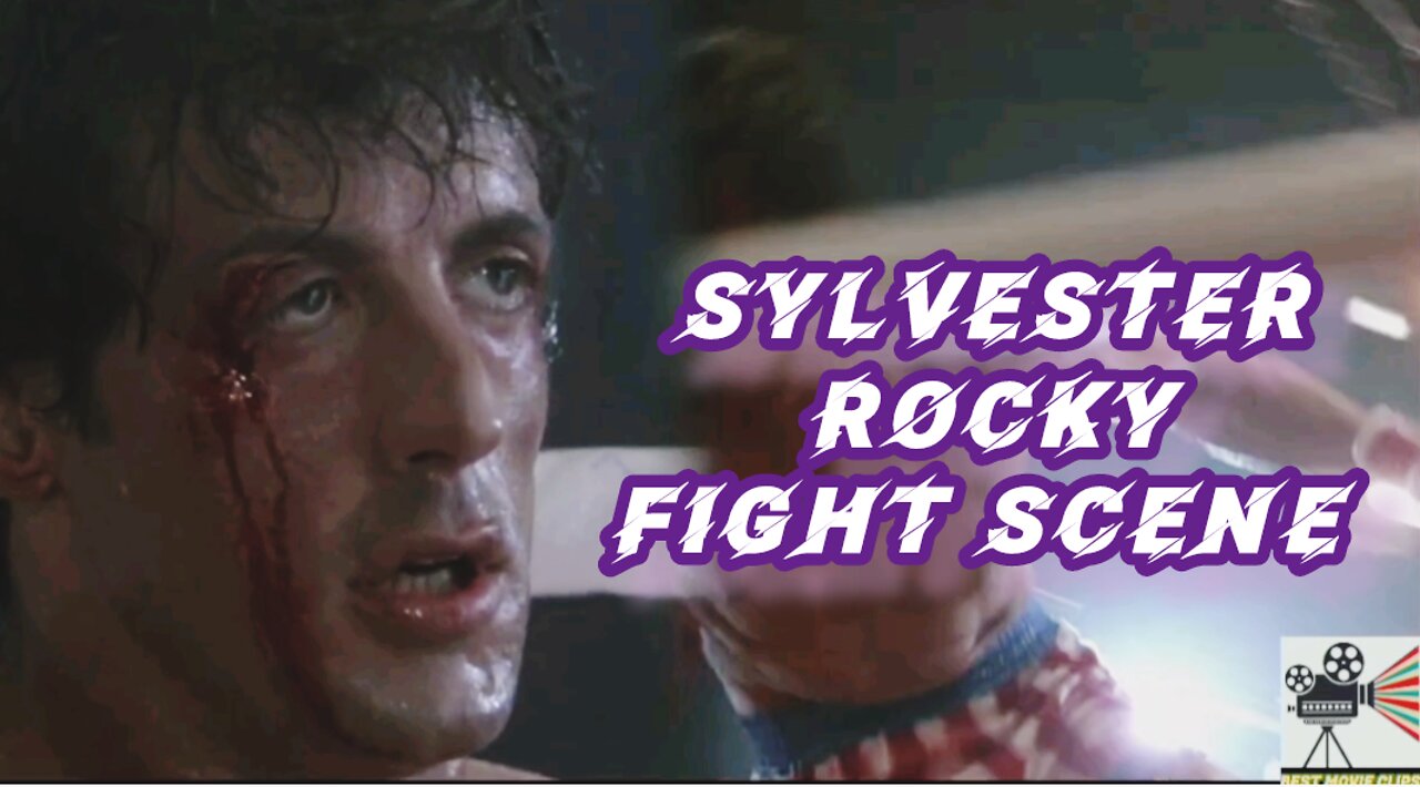 Sylvester Rocky Fight scene