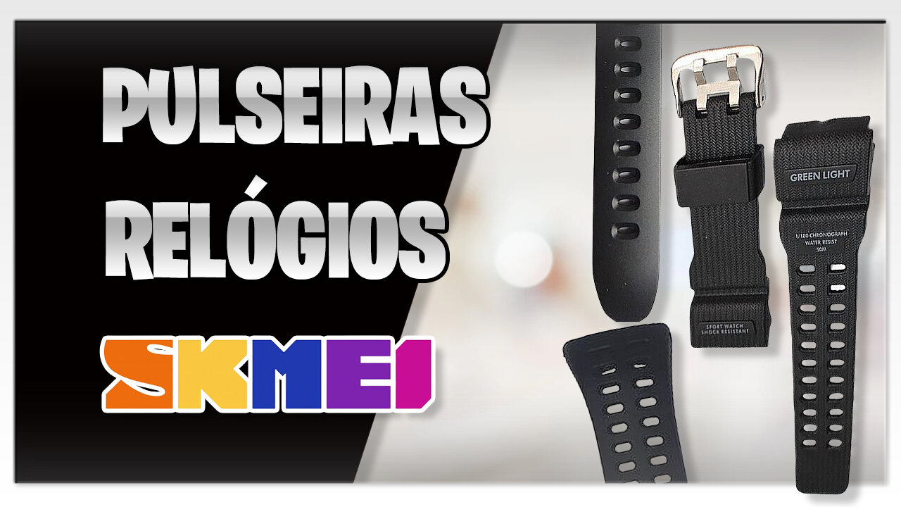 🔴 SKMEI – PULSEIRA RELÓGIO SKMEI – ONDE COMPRAR?