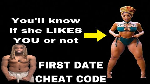 How to KNOW if a WOMAN likes you on the FIRST DATE (CHEAT CODE)