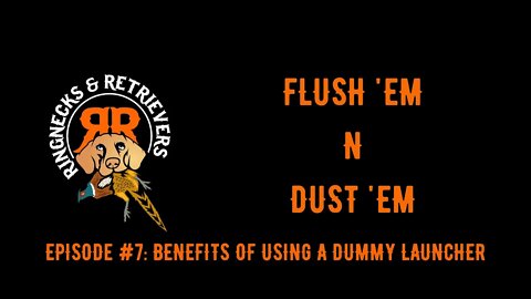 Episode #7 - Benefits of Using a Dummy Launcher