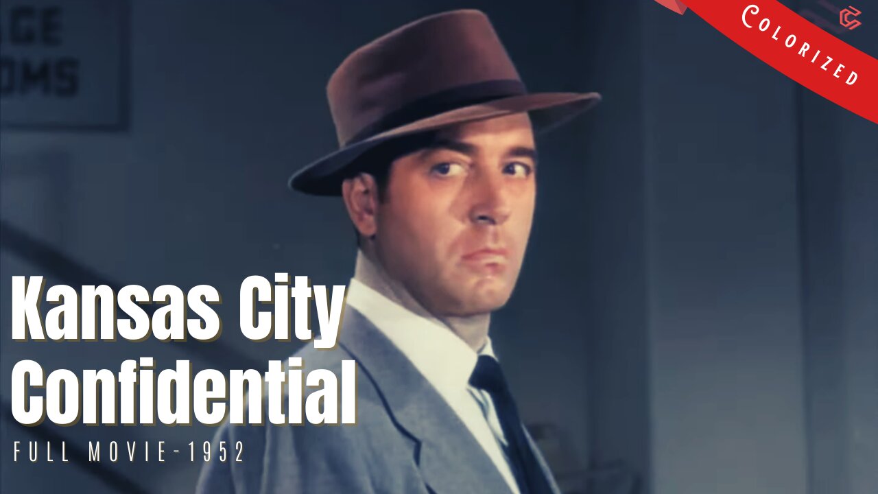 Kansas City Confidential 1952 | Film Noir Crime | Colorized | Full Movie | John Payne, Coleen Gray