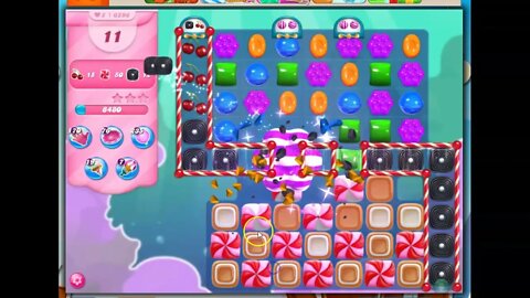 Candy Crush Level 6296 Talkthrough, 23 Moves 0 Boosters
