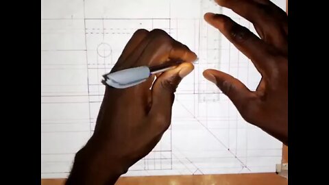 Construction of the Left End Elevation of a guide bracket