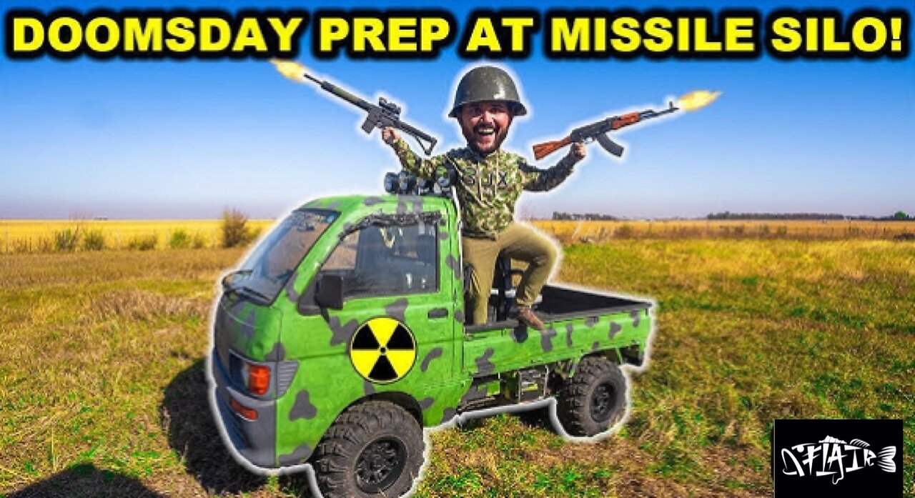 Prepping the doomsday shelter at the `NUCLEAR MISSILE SILO. Preparing for Putin‘s nuke.