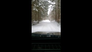 Winter trail ride