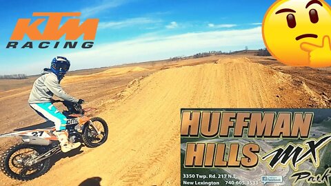 Trying out a NEW track! | Huffman Hills MX | New Lexington Ohio