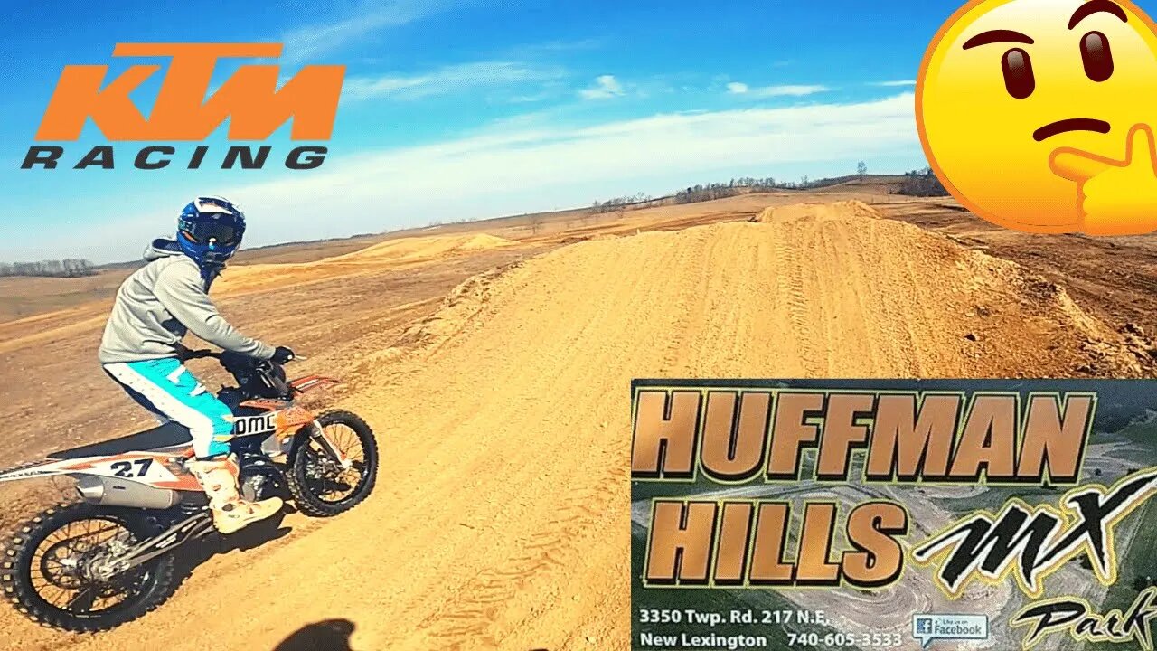 Trying out a NEW track! | Huffman Hills MX | New Lexington Ohio