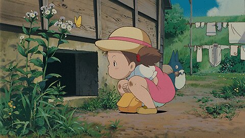 My Neighbor Totoro funny scene!!!