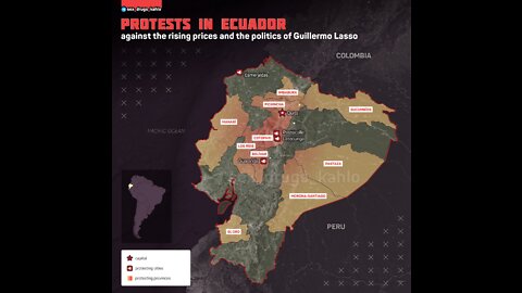 ECUADOR ERUPTS! THE PEOPLE TAKE OVER GOVERNMENT BUILDING