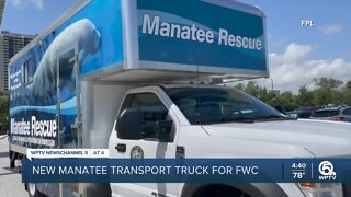 New manatee transport truck unveiled