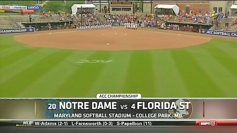 2014 Softball - ACC SBT - Game 7 (CG)