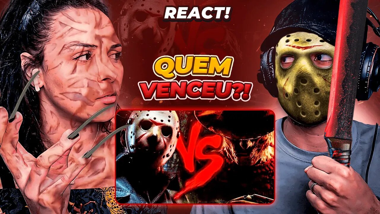 Freddy Krueger VS. Jason Voorhees | Duelo de Titãs (ESPECIAL de TERROR) | [React Rap Nerd] 🔥