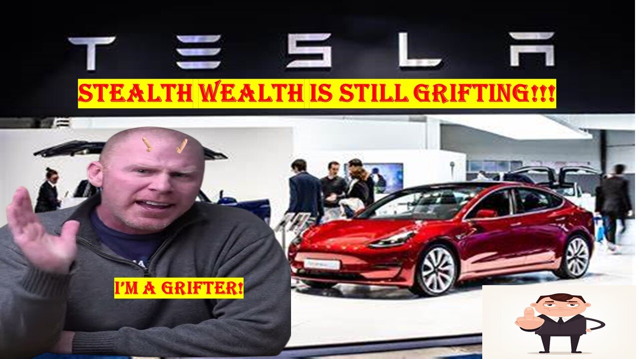 Stealth Wealth is Still Grifting his Fans.#sofi#paypal#Tesla#palantir.