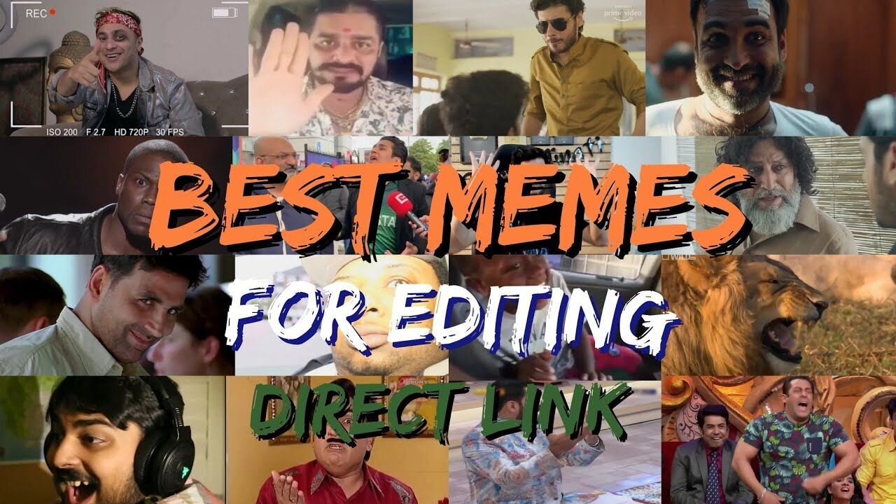 Best Indian Memes For Video Editing