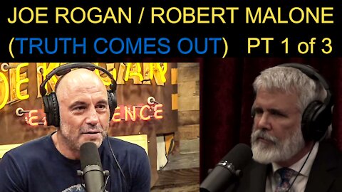 12/31/21 JOE ROGAN Dr Robert Malone Full interview Pt 1 of 3