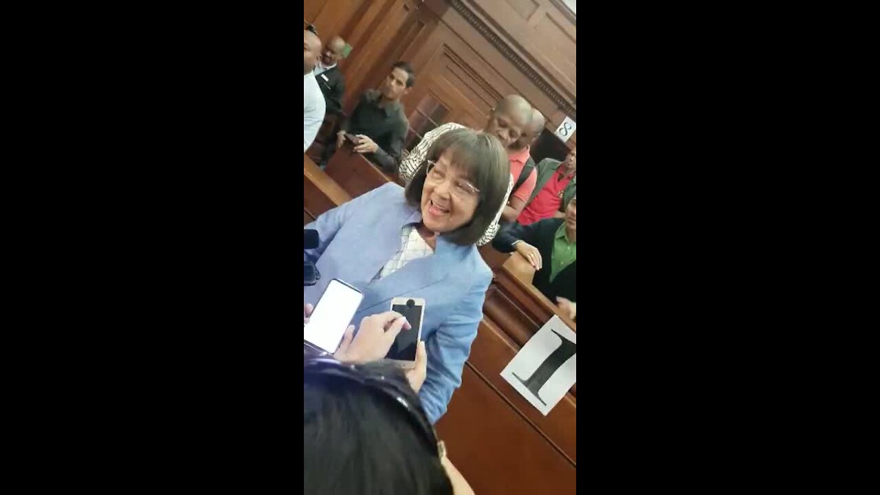 UPDATE 2 - De Lille wins legal battle with DA (Riz)