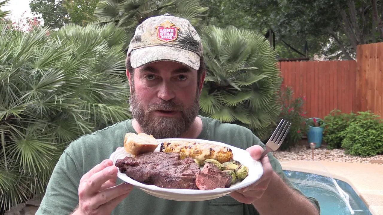 Testing a New Audio Setup | Grilled Steak and Corn