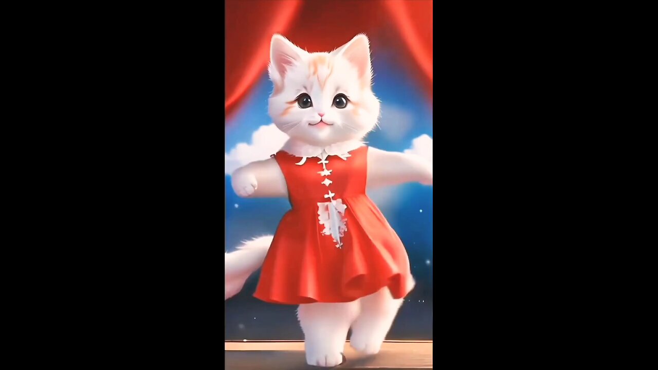 Cute Cat Dance | Crazy Dance | Beach Cat Dance | #cutecat #catdance #catlover