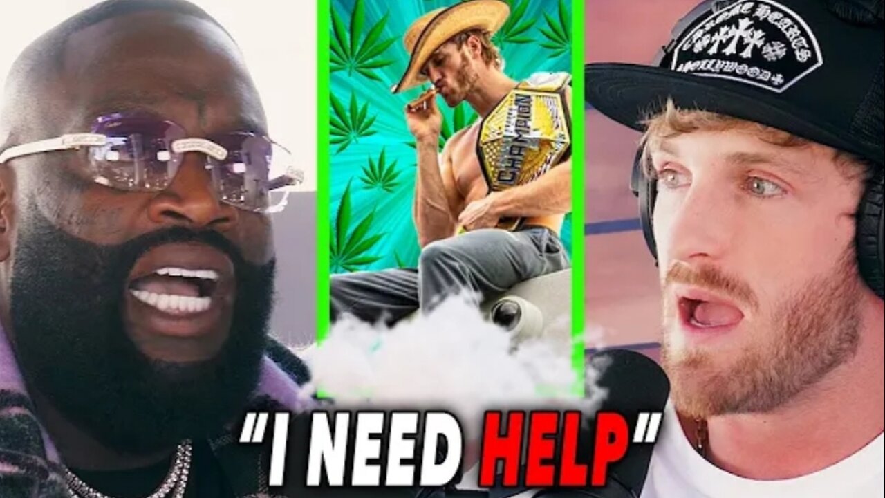 Logan Paul Confesses Smoking Problem To Rick Ross