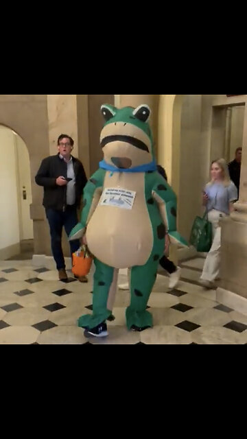 Pepe Visited Speaker Mike Johnson today 👀