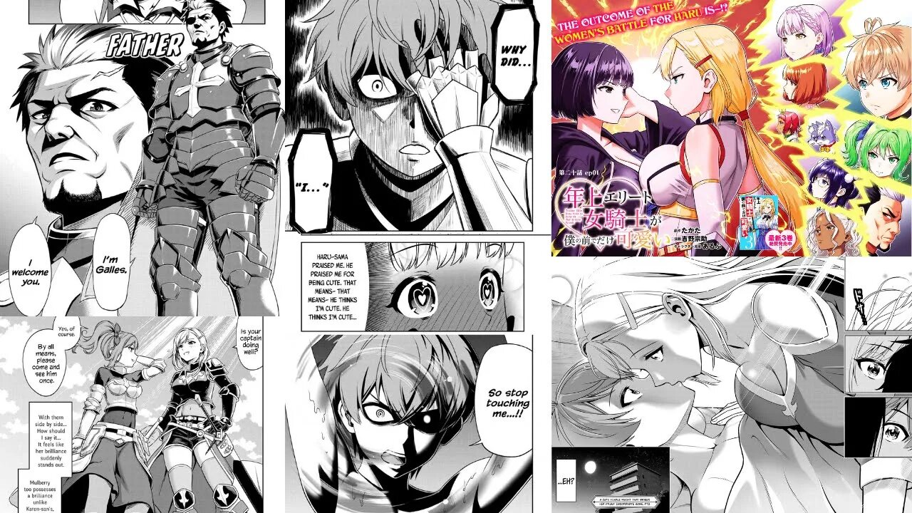 Older Elite Knight Is Cute Only In Front Of Me chapter 0-22.1 reaction #manga#newmanga#mangareaction