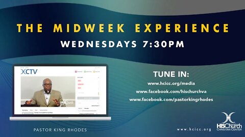 His Church MIDWEEK Experience Live 7:30PM 03/24/2021