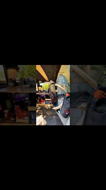 Astro Camper Van Tiny Home Tour! #shorts