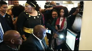 Ramaphosa registers as MP, attends first ANC caucus of 6th democratic Parliament (AGq)