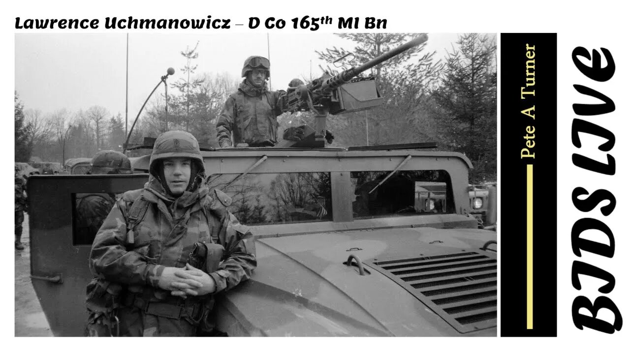 Lawrence Uchmanowicz - D Co, 165th Military Intelligence Battalion