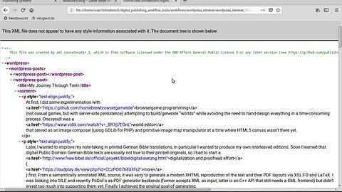 Hypertext Components: WordPress Retriever