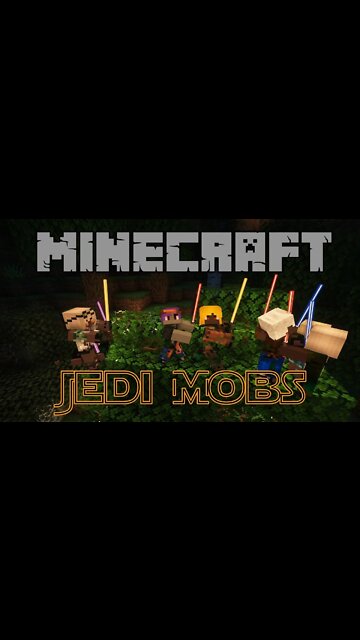 Minecraft: Jedi Mobs #Shorts