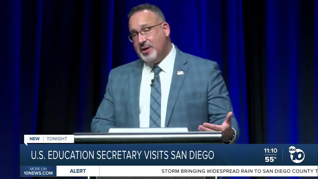 U.S. Secretary of Education visits San Diego to start SoCal trip