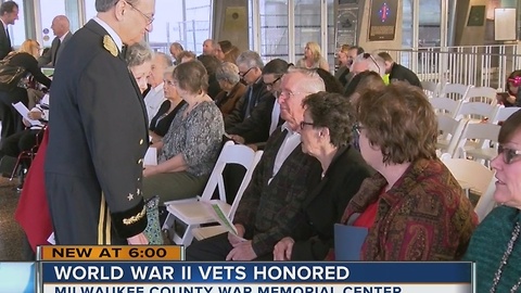 World War II vets from Wisconsin honored with legion of honor medals