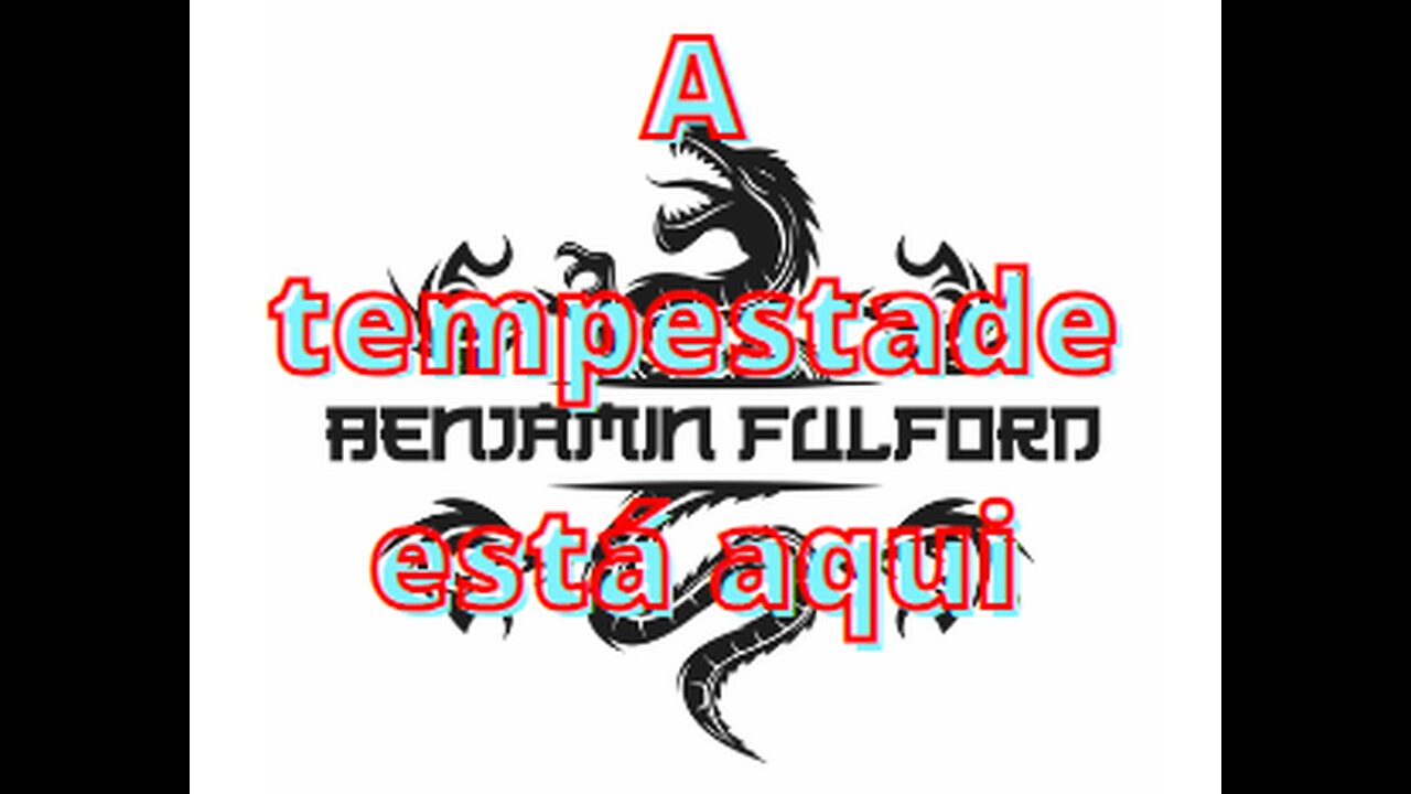 A tempestade está aqui