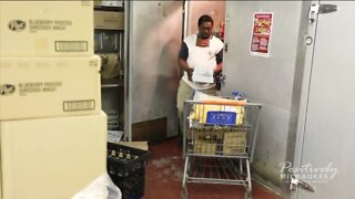 Volunteers from Friedens Food Pantries work to make sure people have healthy, balanced meals