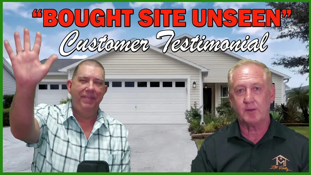 Bought Site Unseen...Through YouTube | Customer Testimonial | With Ira Miller