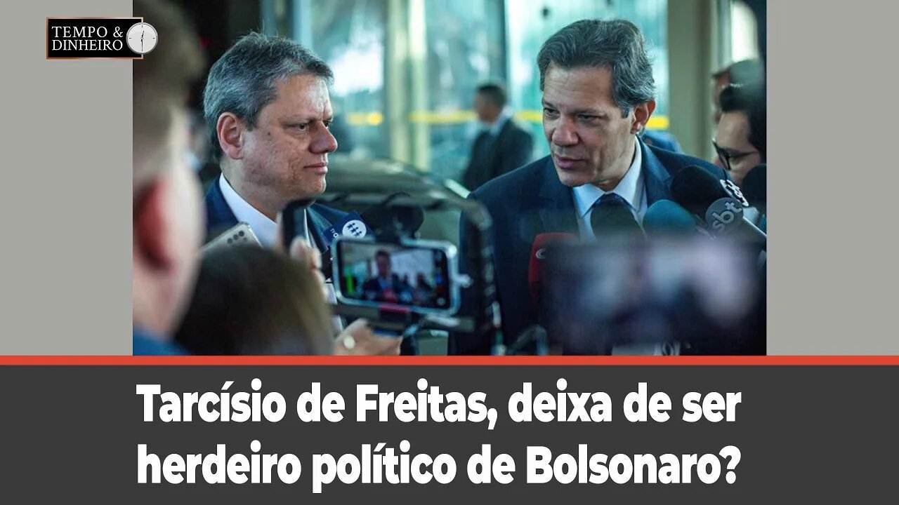 Tarcísio de Freitas, governador de SP, deixa de ser herdeiro político de Bolsonaro?