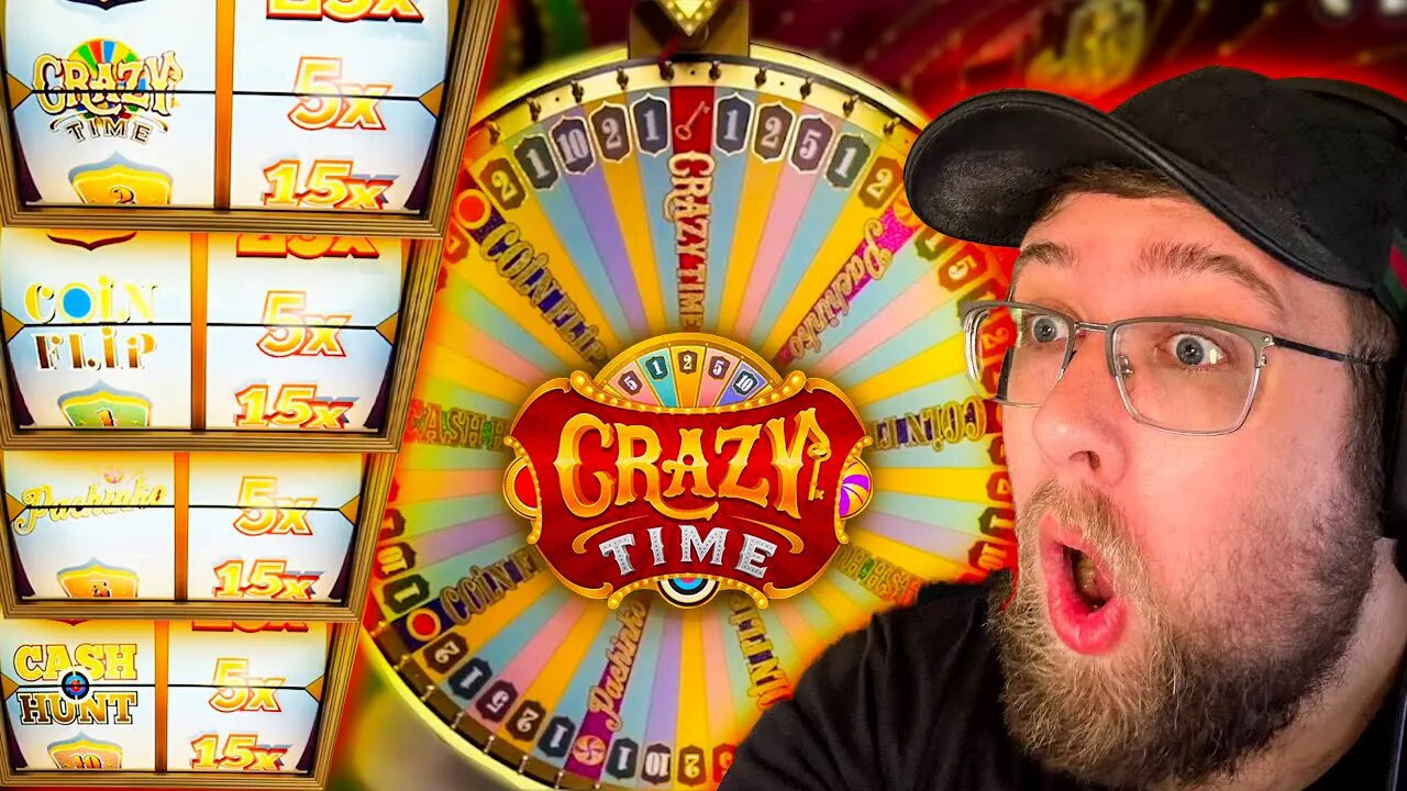 5X TOP SLOT BAIT ON EVERY CRAZY TIME GAME SHOW! (INSANE)