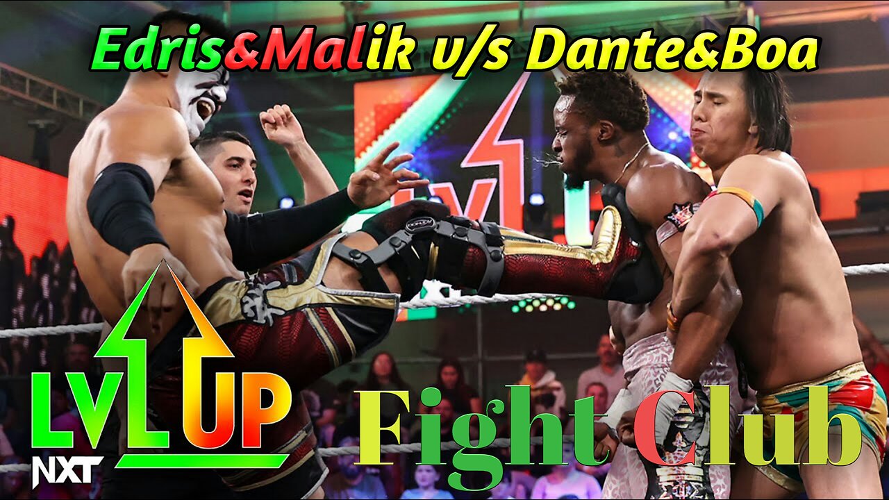 Edris Enofé & Malik Blade vs. Dante Chen & Boa: NXT Level Up highlights,