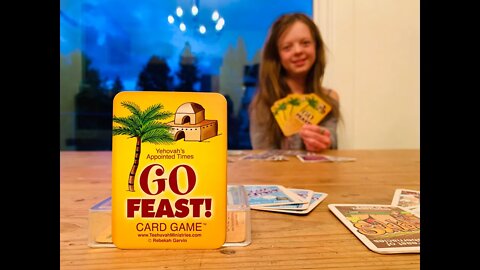 Playing the Go Feast Card Game (*Only 153 decks left!)