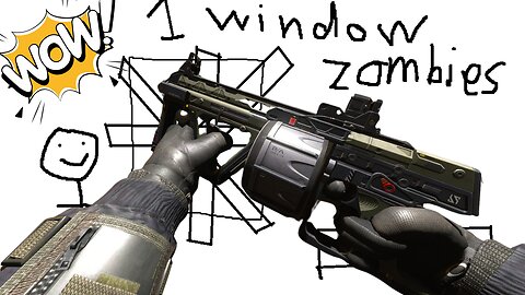 SIMPLE 1 WINDOW CUSTOM ZOMBIES GAMEPLAY IN BLACK OPS 3