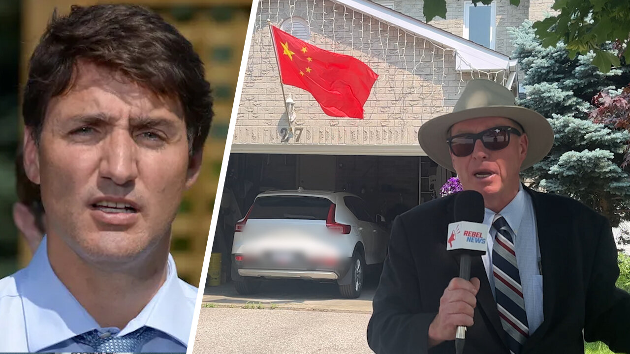 In Richmond Hill, Ont., a homeowner has decided to fly the flag of communist China. Why?