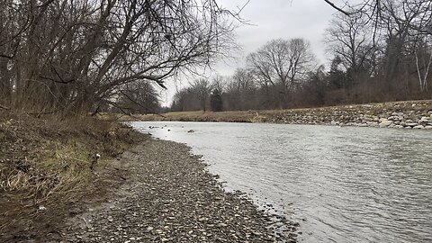 Humber River banks Toronto