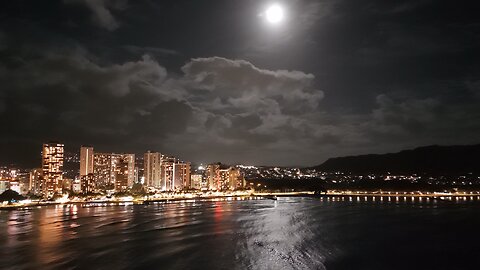 Waikiki Beach Evening