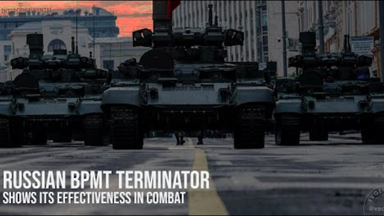 Russia shows off the use of the BMPT "Terminator" in night combat - MilTec