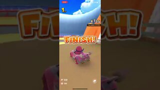 Mario Kart Tour - Wild Pink Gameplay (Ocean Tour Week 1 Tier Shop Reward Kart)