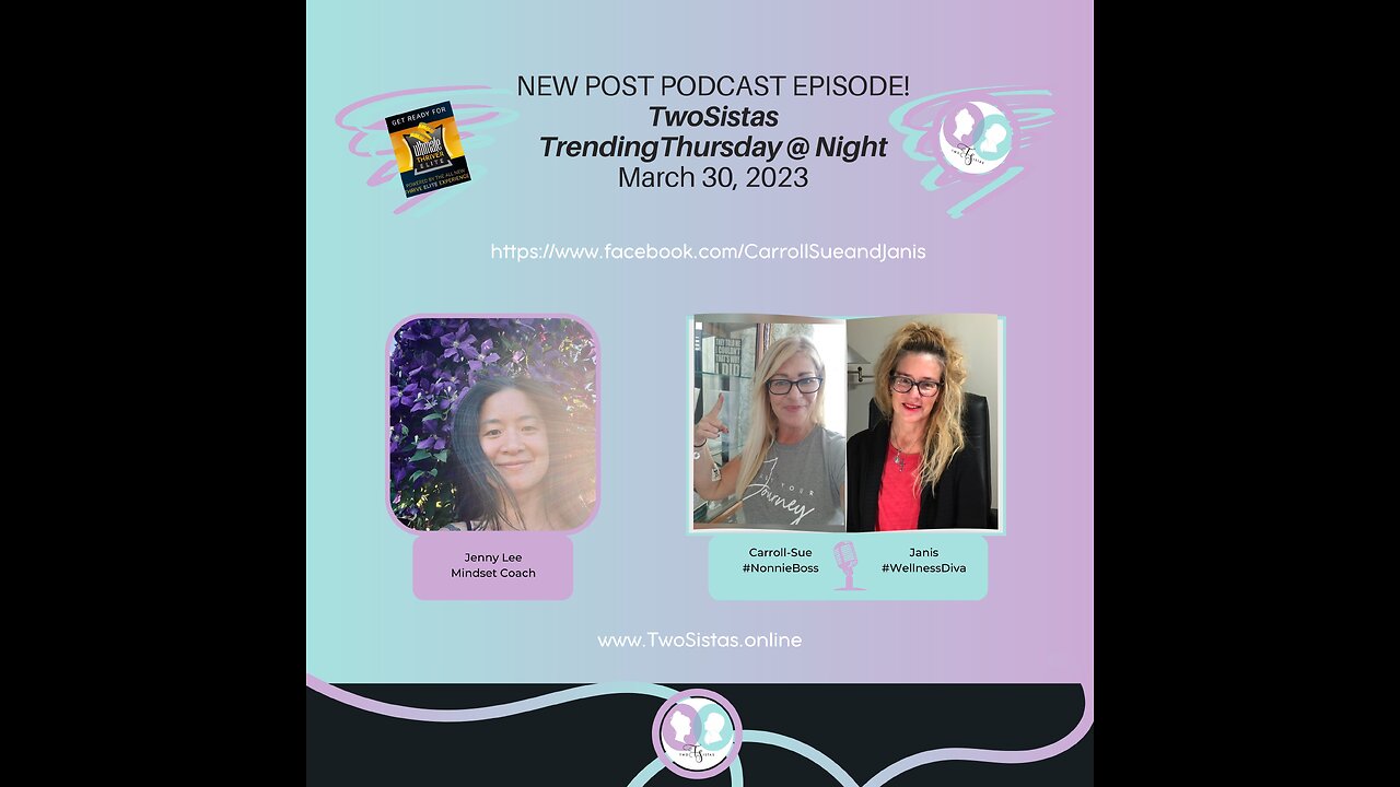 Post Podcast Chat on the TrendingThursday @ Night Episode with Jenny Lee - 03.30.23