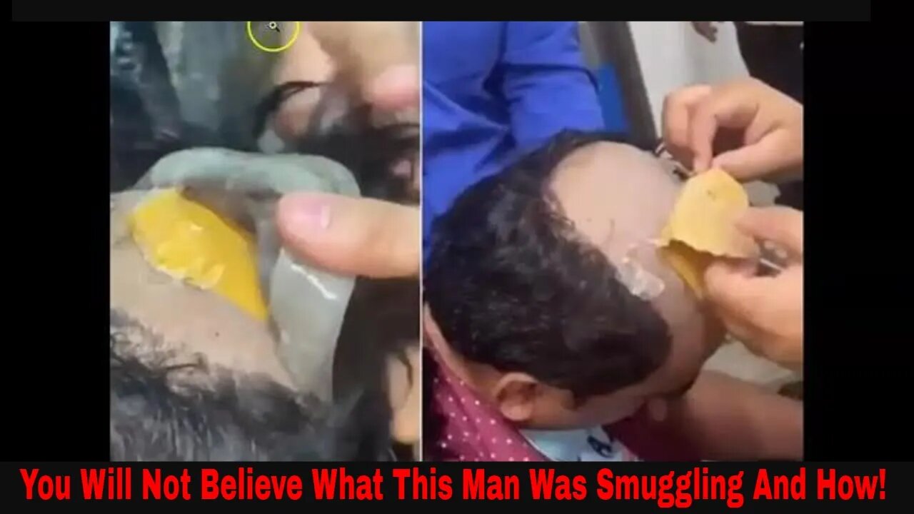 You Will Not Believe What This Man Was Smuggling And How!