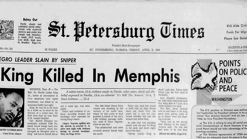 First US Congress, Martin Luther King Jr. Assassinated, Dorothea Dix and MUCH More! - TDH 4/4/23