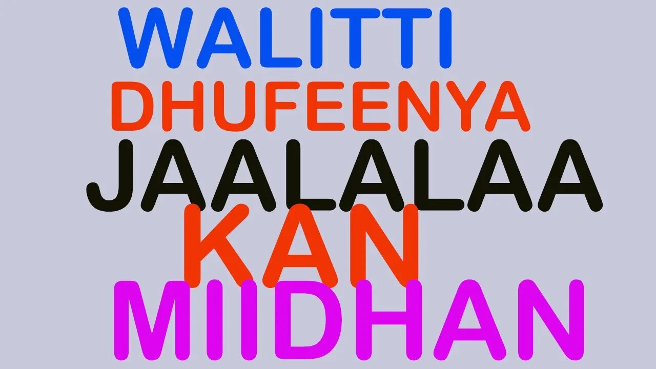 Walitti dhufeenya jaalalaa kan miidhu